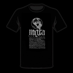 MGŁA - Groza (czarna koszulka męska)